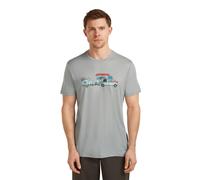 Icebreaker Wander-/Freizeit Tshirt Merino 150 Tech Lite Transportage (100% Merinowolle) grau Herren, Größe M