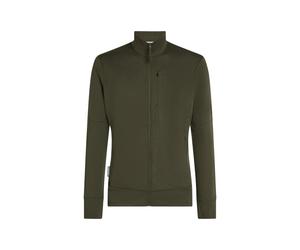 Icebreaker Wander-/Freizeitjacke Merino 260 Quantum IV Zip (Merinowolle) lodengrün Herren, Größe XL