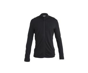 Icebreaker Wander-/Freizeitjacke Merino 260 Quantum IV Zip (Merinowolle) schwarz Herren, Größe XL