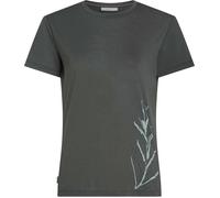 Icebreaker - Women's Merino Core S/S Tee Panax - Funktionsshirt, Gr. M, grau (Obsidian)