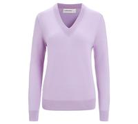 Icebreaker Wilcox LS V Merino Strickpullover Damen L purple gaze