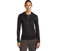 Icebreaker Wom Mer 300 Realfleece Desc Long Sleeve Zip Hoo black (IB001) XL