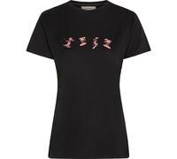 Icebreaker Women Mer 150 Tech Lite Short Sleeve Tee Snow Day black (001) XL