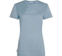 Icebreaker Women Merino 150 Tech Lite Short Sleeve Tee Sparkling Stars flint blue (0L2) M