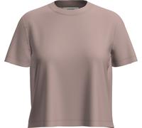 Icebreaker Damen Tech Lite III Crop T-Shirt (Größe M, beige)