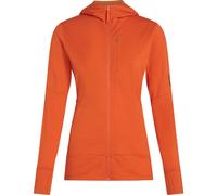 Icebreaker Women Merino 260 Quantum Long Sleeve Zip Hoodie fervid (0GT) XS