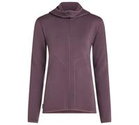 Icebreaker - Women's 560 RealFleece Elemental II L/S Zip Hoodie - Merinohoodie, Gr. L, lila (GreyPlum)