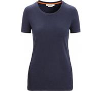 Icebreaker Womens Central Classic SS Tee midnight navy - Größe L