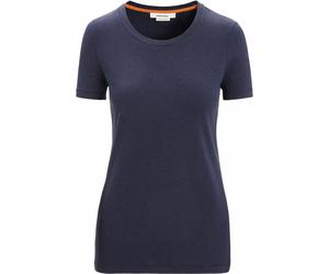 Icebreaker Womens Central Classic SS Tee midnight navy - Größe M