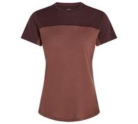 Icebreaker - Women's Cool-Lite Sphere III S/S Tee CB - Merinoshirt, Gr. L, braun (Carob/Java/CB)