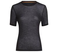 Icebreaker - Women's Mer 75 Cool-Lite Featherlight SS Crewe - T-Shirt, Gr. M, grau (Black)