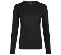 Icebreaker Damen Merino 125 Cool-Lite™ Sphere III Langarmshirt (Schwarz, Gr.: XL)