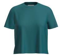 Icebreaker Women Merino 150 Tech Lite Short Sleeve Crop Tee tidal teal (0LG) M