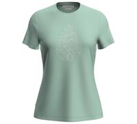 Icebreaker - Women's Merino 150 Tech Lite III S/S Hike Path - Merinoshirt, Gr. S, grün (Mint)