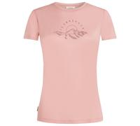 Icebreaker - Women's Merino 150 Tech Lite S/S Sunrise Summit - Merinoshirt, Gr. XS, rosa (Blush)
