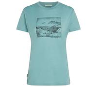 Icebreaker - Women's Merino 150 Tech Lite S/S Tee Terrain - Merinoshirt, Gr. XS, türkis (Hydro)