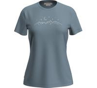 Icebreaker Womens Merino 150 Tech Lite SS Sparkling Stars flint blue - Größe S