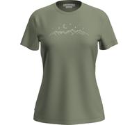 Icebreaker Womens Merino 150 Tech Lite SS Sparkling Stars lichen - Größe S