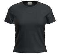 Icebreaker - Women's Merino 200 Tech Lite S/S Crop Slim Tee - Merinoshirt, Gr. XL, schwarz (Black)