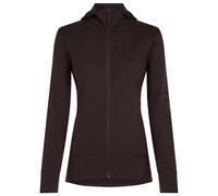 Icebreaker W Mer 260 Quantum IV Long Sleeve Zip Ho bittersweet (IBC99) S