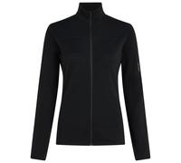 Icebreaker - Women's Merino 300 Realfleece Desc L/S Zip - Merinojacke, Gr. L, schwarz (Black)