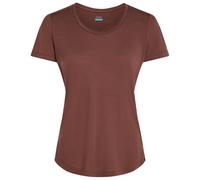 Icebreaker Damen T-Shirt Icebreaker Merino 125 Cool-Lite Sphere III SS Scoop Carob S