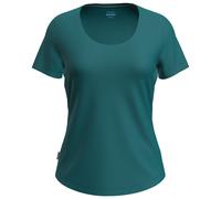 Icebreaker - Women's Merino Cool-Lite Sphere III S/S Scoop - Merinoshirt, Gr. XS, blau/türkis (TidalTeal)