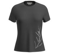 Icebreaker - Women's Merino Core S/S Tee Panax - Funktionsshirt, Gr. XS, grau (Obsidian)