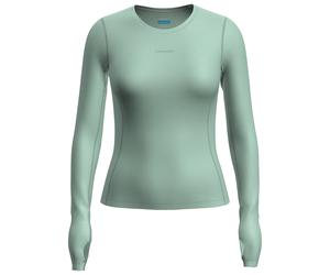 Icebreaker - Women's Merino75 CoolLiteFeatherlight L/S Crewe - Longsleeve, Gr. S, türkis/grün (Mint)