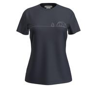 Icebreaker Womens Tech Lite SS Tee Single Line Camp midnight navy - Größe S