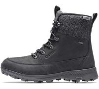 Icebug Herren Adak BUGrip Woolpower Schuhe, Black-Grey, US 10.5