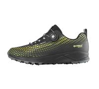 Icebug Winter-Trail-Laufschuhe NewRun BUGrip GTX (BOA® Fit System, wasserdicht, mit Spikes) schwarz/poison Herren, Größe Euro (US) 42,5 (9,5)