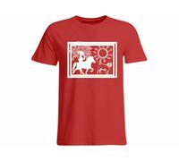 Icelandic Horse Islandpferde Übergrößenshirt - Rot / 5XL