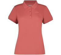 Poloshirt ICEPEAK "BAYARD", Damen, Gr. 3XL, orange (coral), Obermaterial: 100% Polyester, Shirts, sportlicher Stil, aus Polyester, schnelltrocknend, pflegeleicht (70344837-XXXL) coral