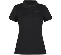 Icepeak Funktionspoloshirt "Bayard" in Schwarz - 43% | Größe M | Damen Outdoor Tops Shirts