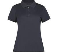 Icepeak Poloshirt Bayard Damen Kurzarm 100% Polyester Anthrazit XL
