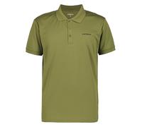 Poloshirt ICEPEAK "BELLMONT", Herren, Gr. L, schwarz olive, Obermaterial: 100% Polyester, Shirts Poloshirt, für vielseitige Einsätze im Alltag, für Sportmode und Outdoormode (16623611-L)
