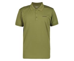 Icepeak Funktionspoloshirt "Bellmont" in Khaki - Größe M | Herren Sportshirts
