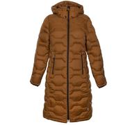 Icepeak Pomaria Steppmantel Outdoorjacke Wintermantel Anorak Damen, Farbe:braun, Damengrößen:48