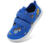 IceUnicorn Barfußschuhe Kinder Barfussschuhe Jungen Mädchen Breite Minimalistische Aquaschuhe Traillaufschuhe Strandschuhe(Royal Blue, 22EU Weit)