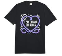 Ich bezahle für Hang Off Rocks Rock Climber Boulderer Comfort Colors Adult Heavyweight T-Shirt