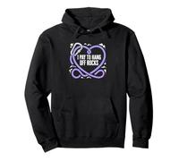 Ich bezahle für Hang Off Rocks Rock Climber Boulderer Pullover Hoodie