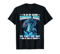 Ich Bin auf Meinem zweiten Schutzengel Mein erster hat den Drachen verlassen T-Shirt