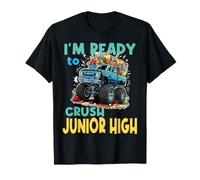 Ich Bin bereit, den Junior High Monster Truck Back to School zu vernichten T-Shirt