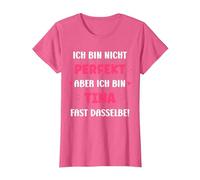 Ich Bin Nicht perfekt, Aber ich Bin Tina T-Shirt, Damen, Rosa Meliert, 3XL
