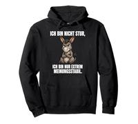 Ich Bin Nicht stur Esel meinungsstabil lustiger Spruch Pullover Hoodie