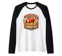 Ich Bin nur wegen der Snacks da, die Fußballfans am Spieltag Essen Raglan