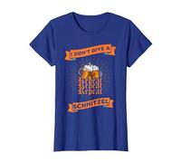 Ich gebe kein Schnitzel Oktoberfest T-Shirt, Damen, Königsblau, S