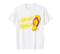 Ich Habe La Chancla überlebt, Flip Flop, Lustig Preisgünstiges Grafik-T-Shirt