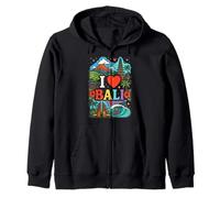 Ich Liebe Bali Kapuzenjacke